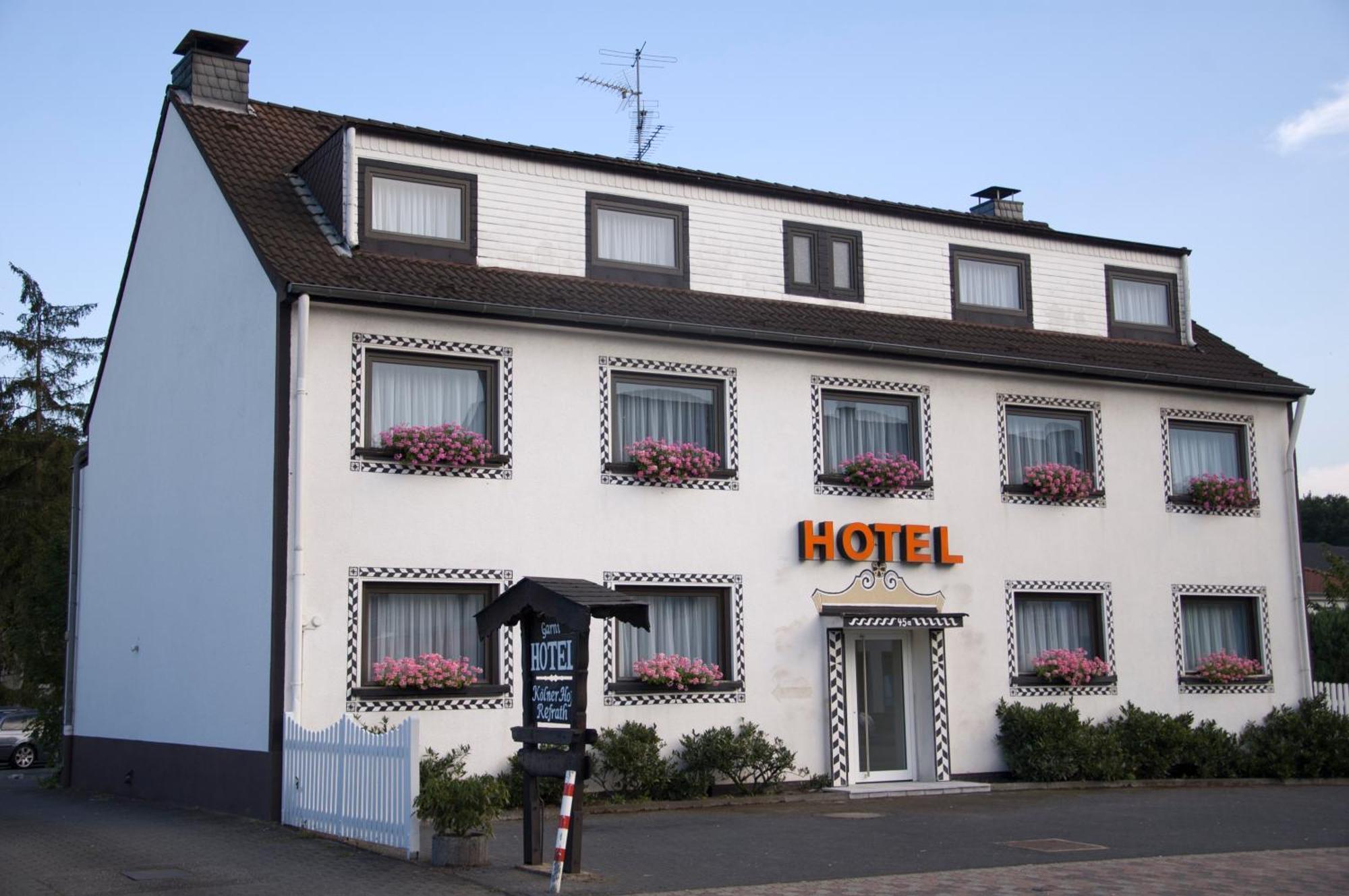 Hotel Koelner Hof Refrath Bergisch Gladbach Exteriör bild
